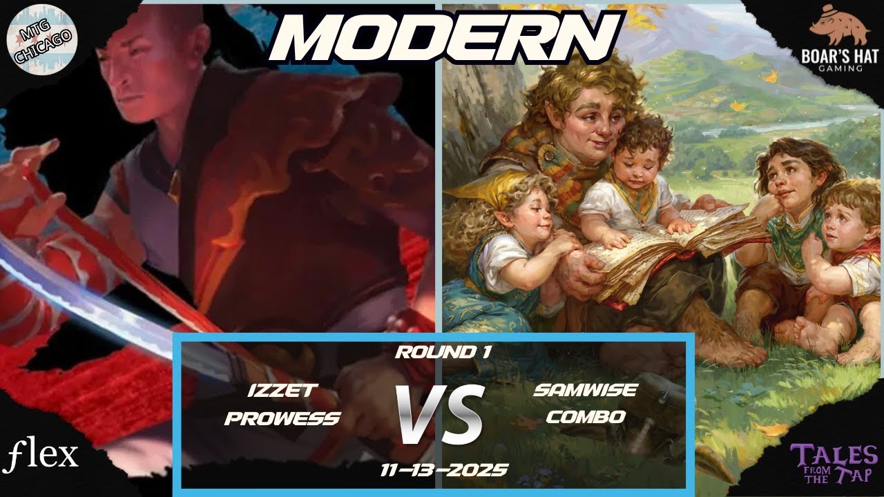 Комбо Иззет Провесс против Сэмвайза [MTG Modern, раунд 1]