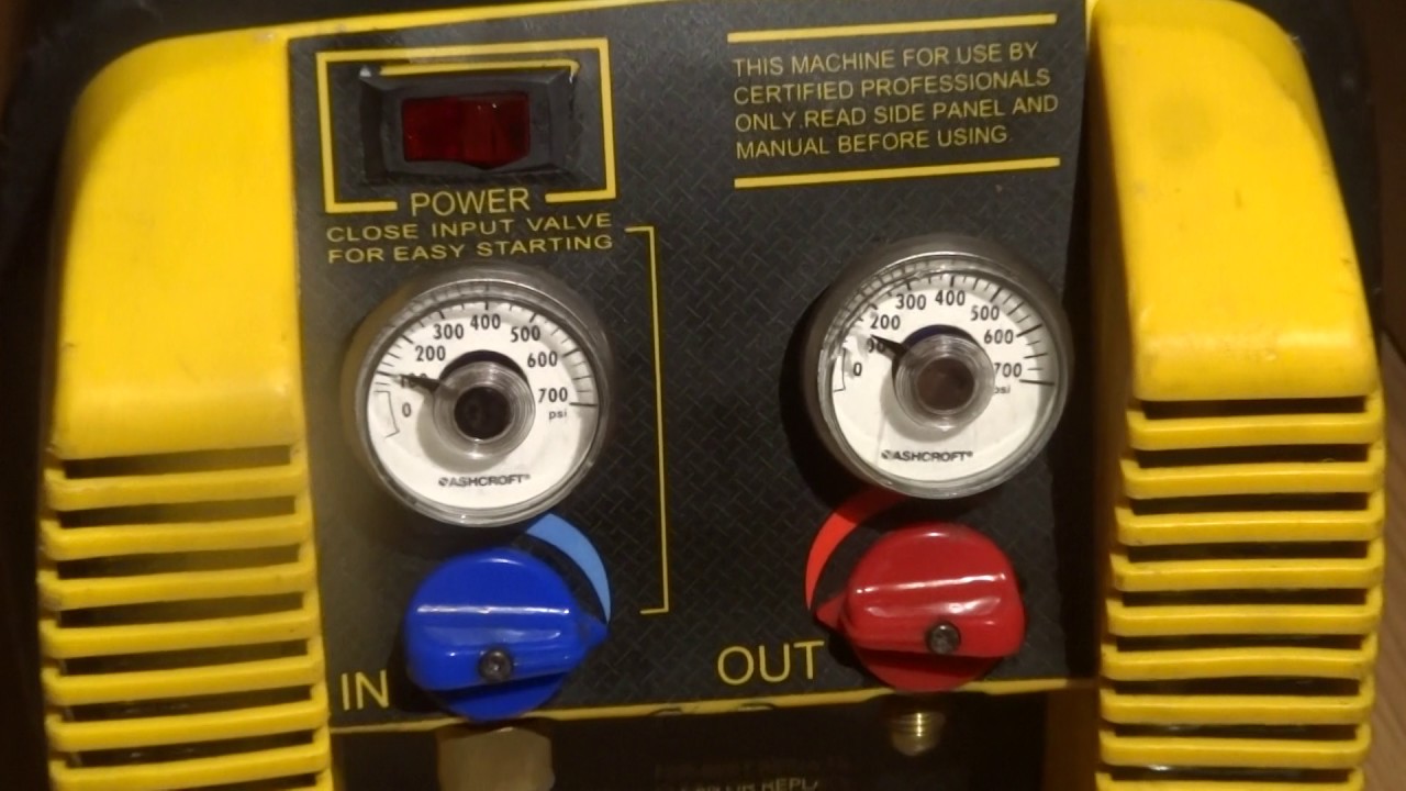 Appion G5 Twin Refrigerant Recovery (damage)