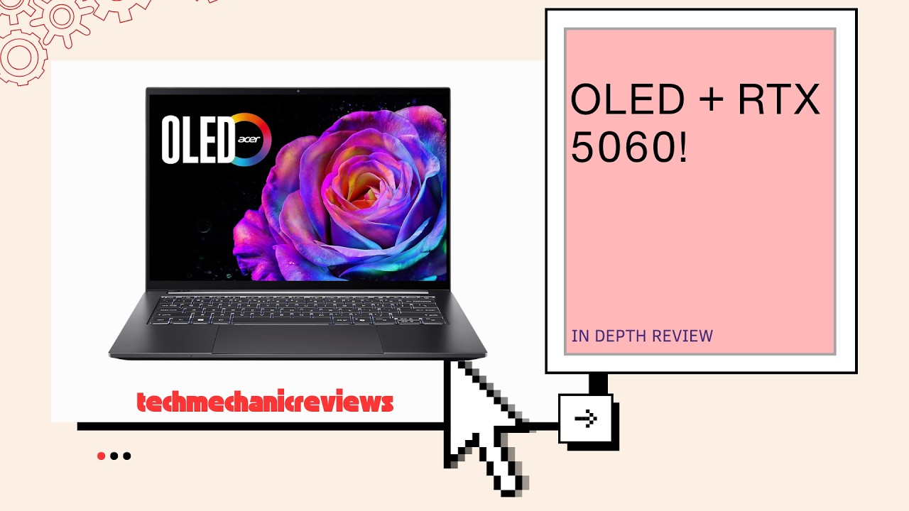 Acer Swift X 14 AI RTX 5060 Review | OLED, AI and RTX 5060 Too Good?