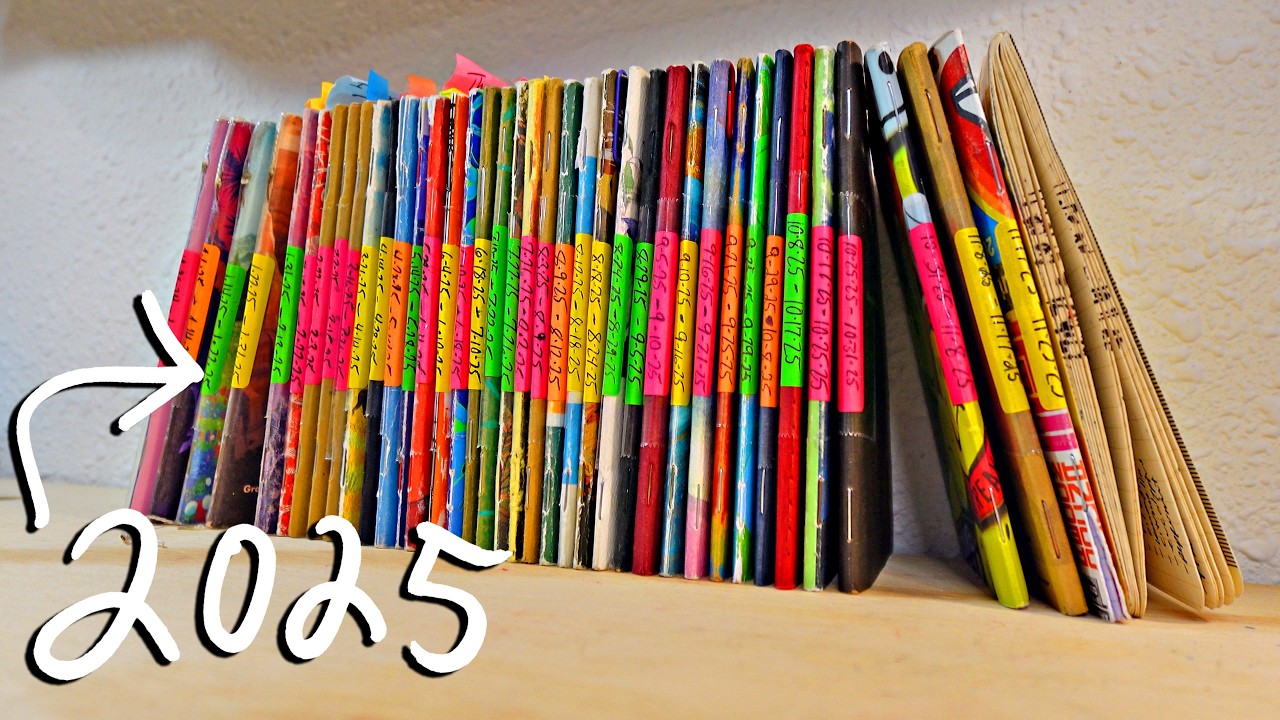 2025: A Year in Notebooks