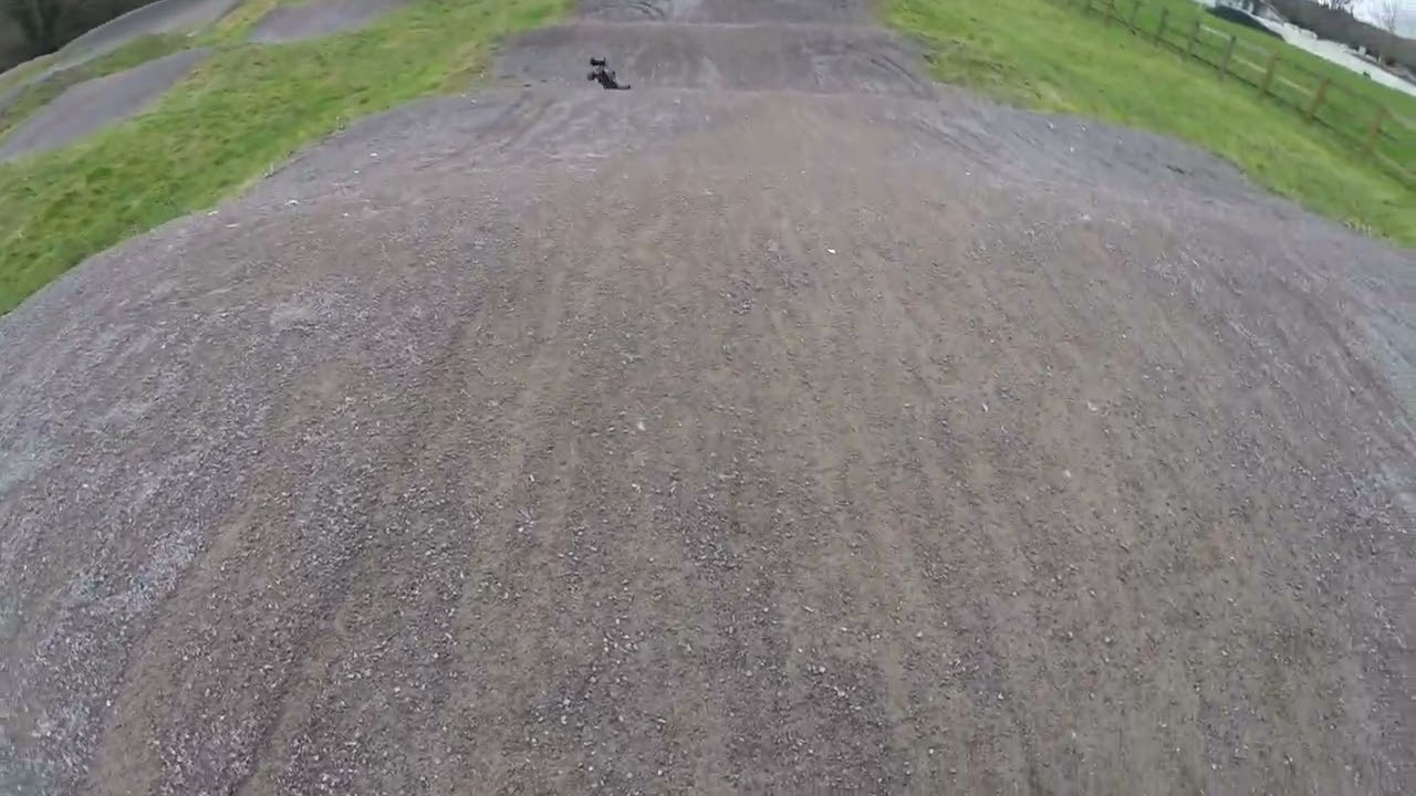 TAMIYA EGRESS BLACK AT THE TRACK.