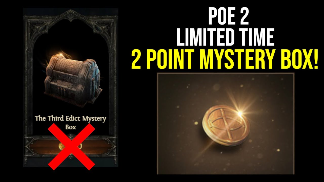 ⚠ OUTDATED NO LONGER VALID ⚠  OLD 2 Point Mystery Box in PoE 2