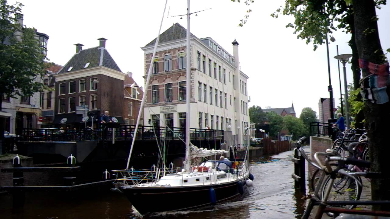 Brugopening A Brug Draaibrug/ Swingbridge/ Pont Tournant/ Drehbrücke Groningen