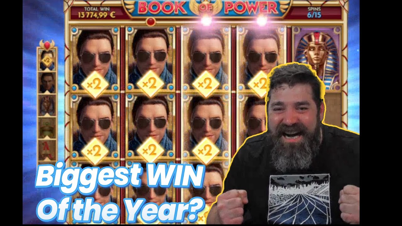 Я получил свой САМЫЙ БОЛЬШОЙ ВЫИГРЫШ года в слоте Book of Power?