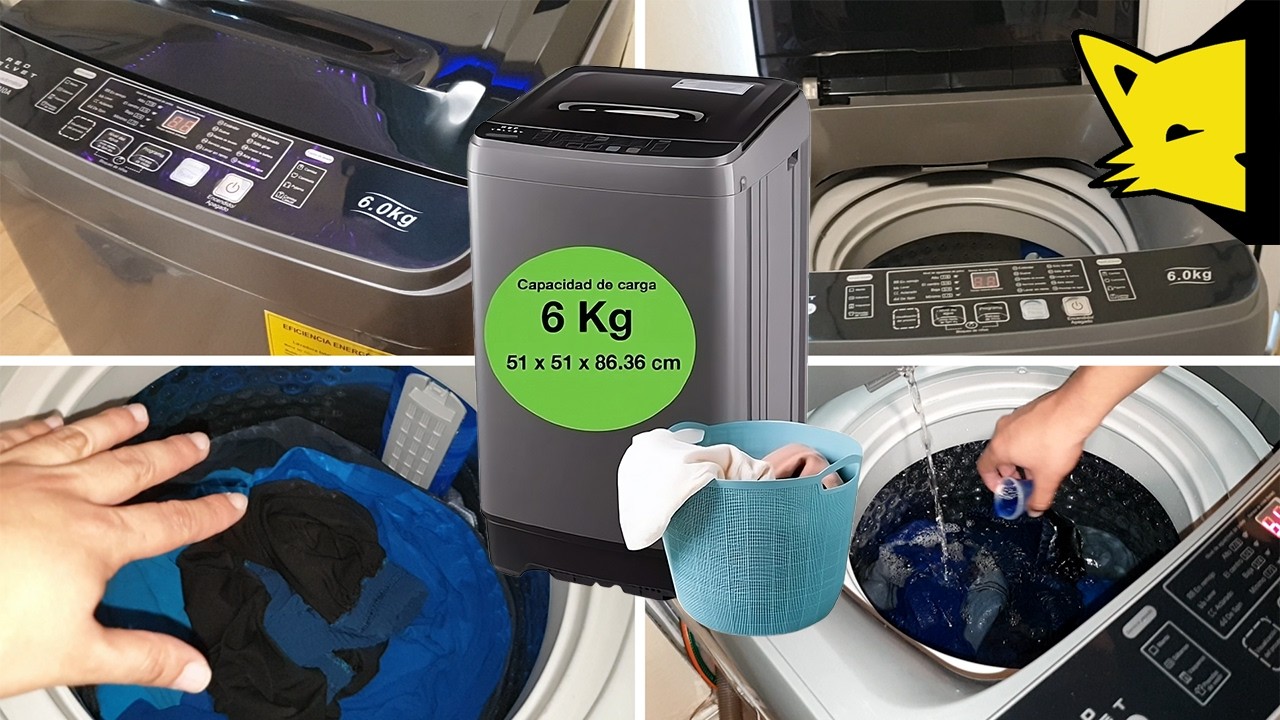 🧼 Mini Lavadora Automática 🤔 l 🔴RED VELVET l XQB60-2010A l 📦Revisión Y Pruebas📝