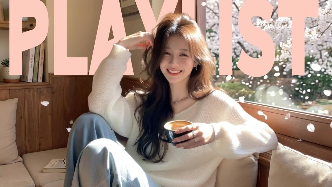 [Playlist]🎧햇살 아래 걷고 싶은 봄 노래 🌼|Sunny Spring Love Songs🌸| 카페음악