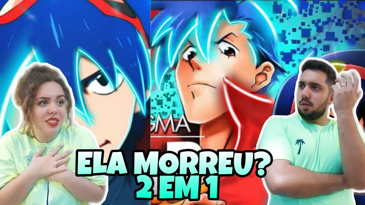 REACT- |2 EM 1| Rap do Simon e Kamina ft. Teaga e Rap do Simon | Um Milhão de Sonhos | Enygma