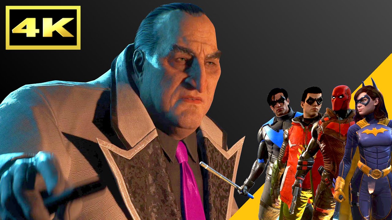 GOTHAM KNIGHTS All Penguin Cutscenes (All Characters Showcase) 4K Ultra HD