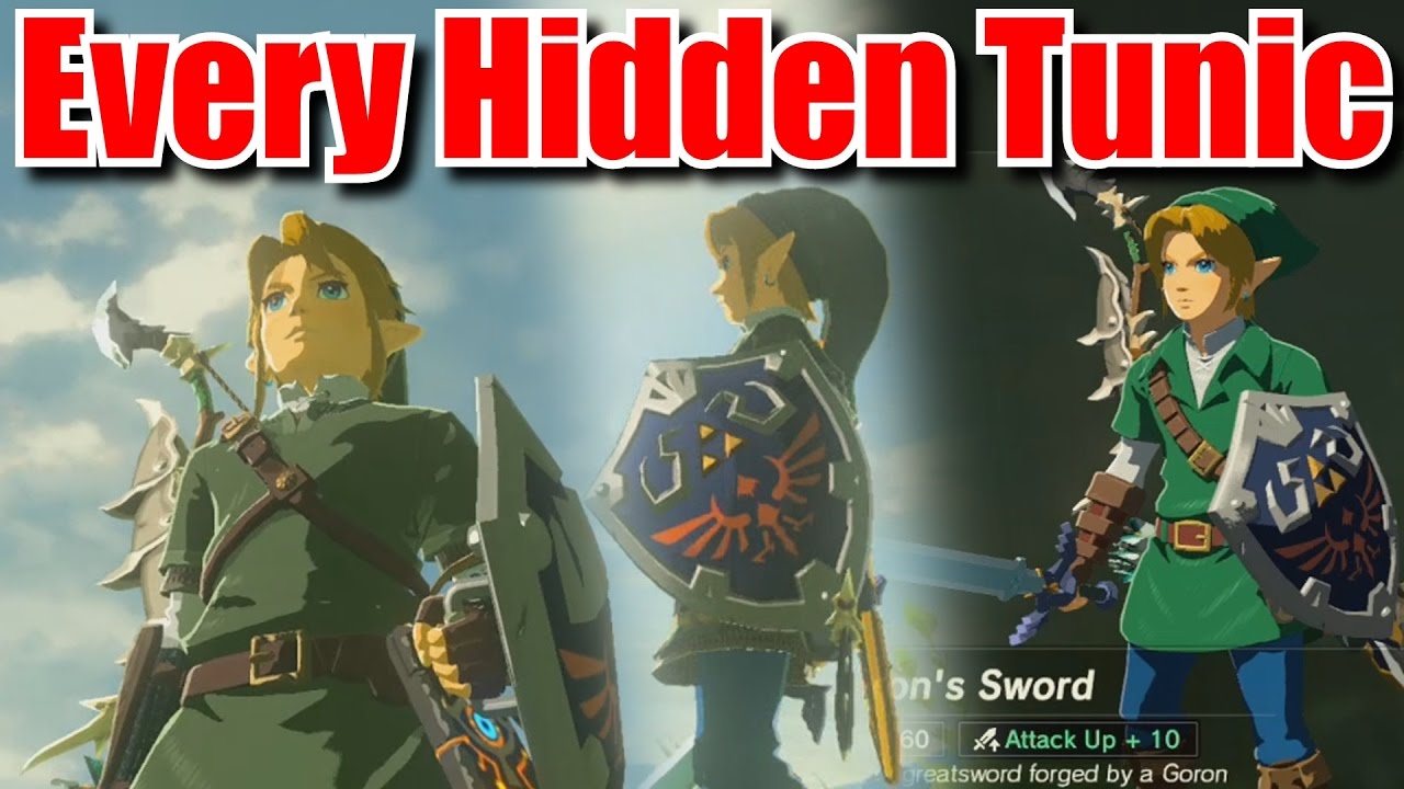 Fastest Way to Unlock Every Green Tunic - Zelda Breath of the Wild Tips and Tricks