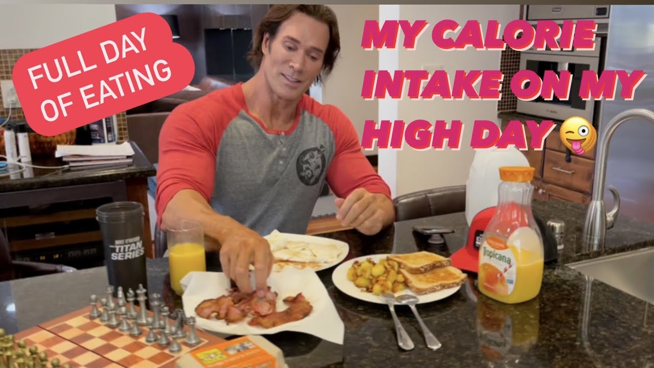 My Calorie Intake on My High Day