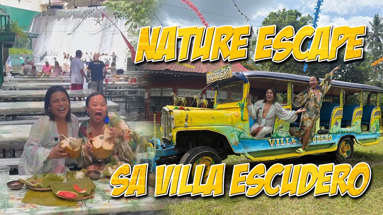 CHUMIBOG SA WATERFALLS SA VILLA ESCUDERO | BEKI VELO | TAMMY BROWN