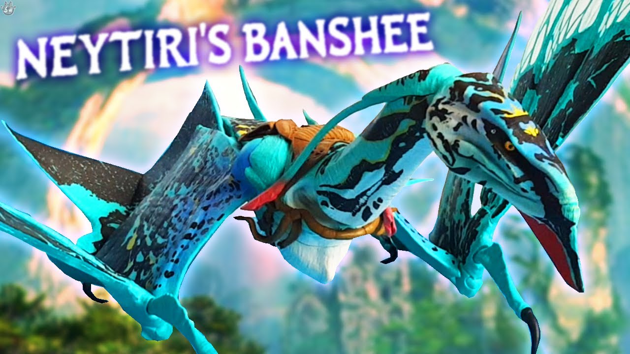 THE BEST BANSHEE TOY YET | Avatar: The Way of Water - Neytiri's Banshee Figure Review