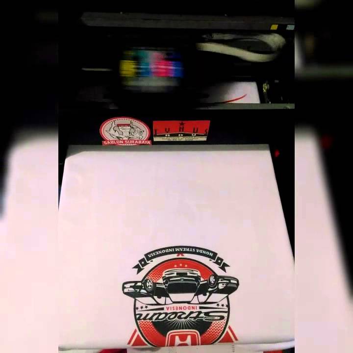 Direct to garment @sablonsurabaya full colouring.
