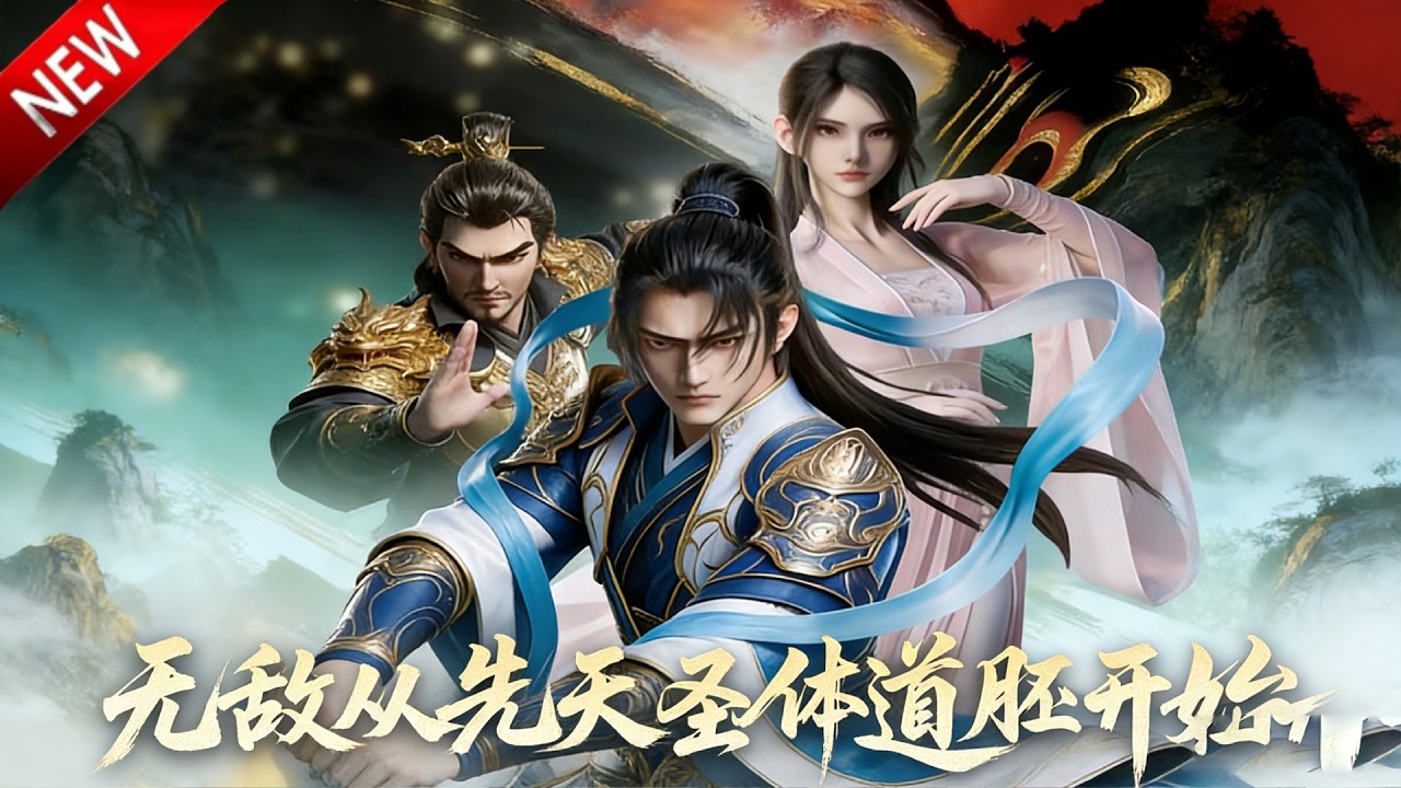 💥【新番上线】诸天浩劫降临，少年携神子、龙子、子龙之力，踏帝路，终成万古天帝！《无敌从先天圣体道胚开始》全集 Multi SUB #热血 #漫剧 #动漫魔女