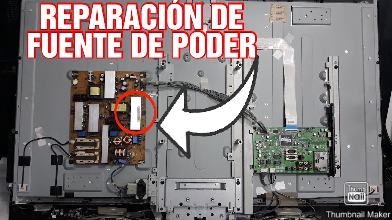 👉COMO REPARAR TV LG QUE 😡NO ENCIENDE 👉SOLUCIÓN MODEL.42LD420