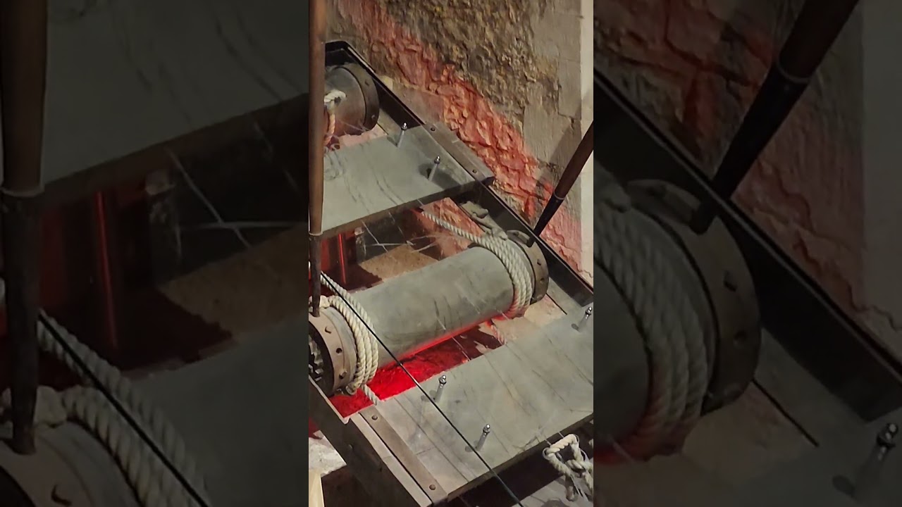Prisoners Torture cell at Tower of London in UK