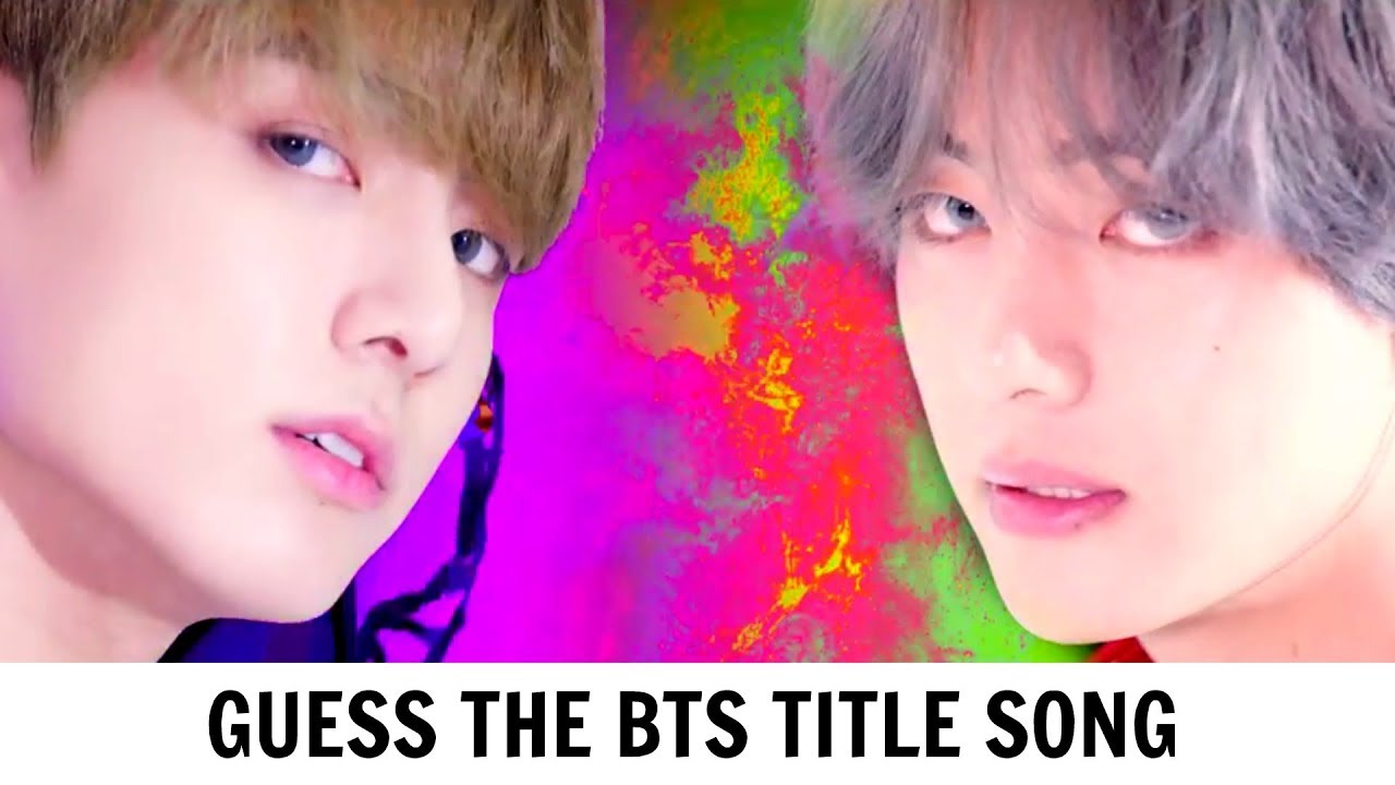 GUESS THE BTS TITLE SONG by it's first 5 seconds