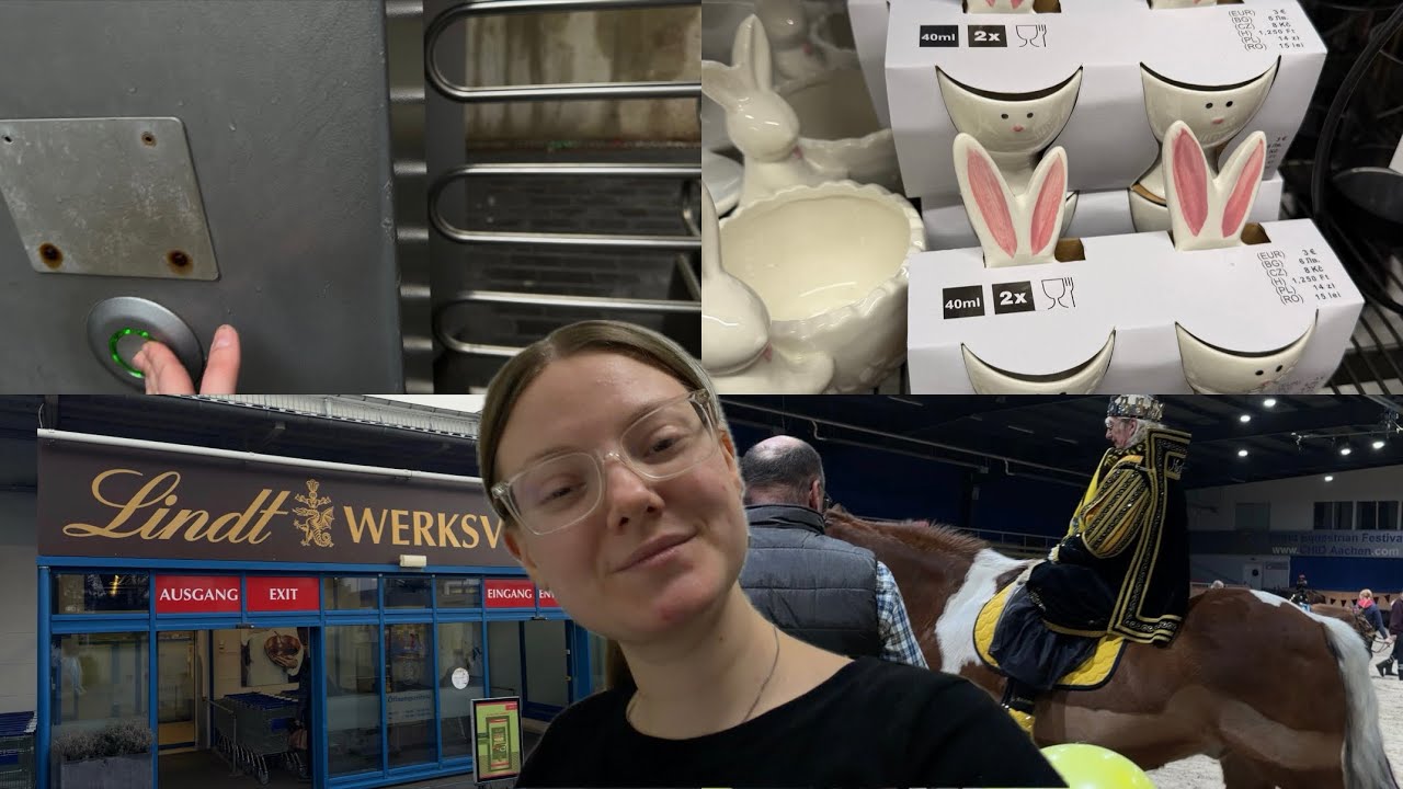 VLOG: робота на Lindt | пасха | карнавал в Німеччині | карбонара 