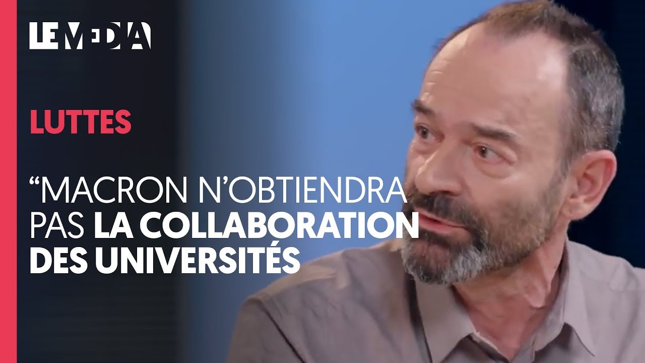 MACRON N'OBTIENDRA PAS LA COLLABORATION DES UNIVERSITÉS