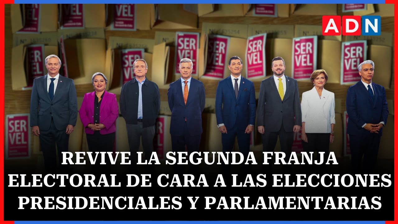 Revive la segunda franja electoral de cara a las elecciones presidenciales y parlamentarias