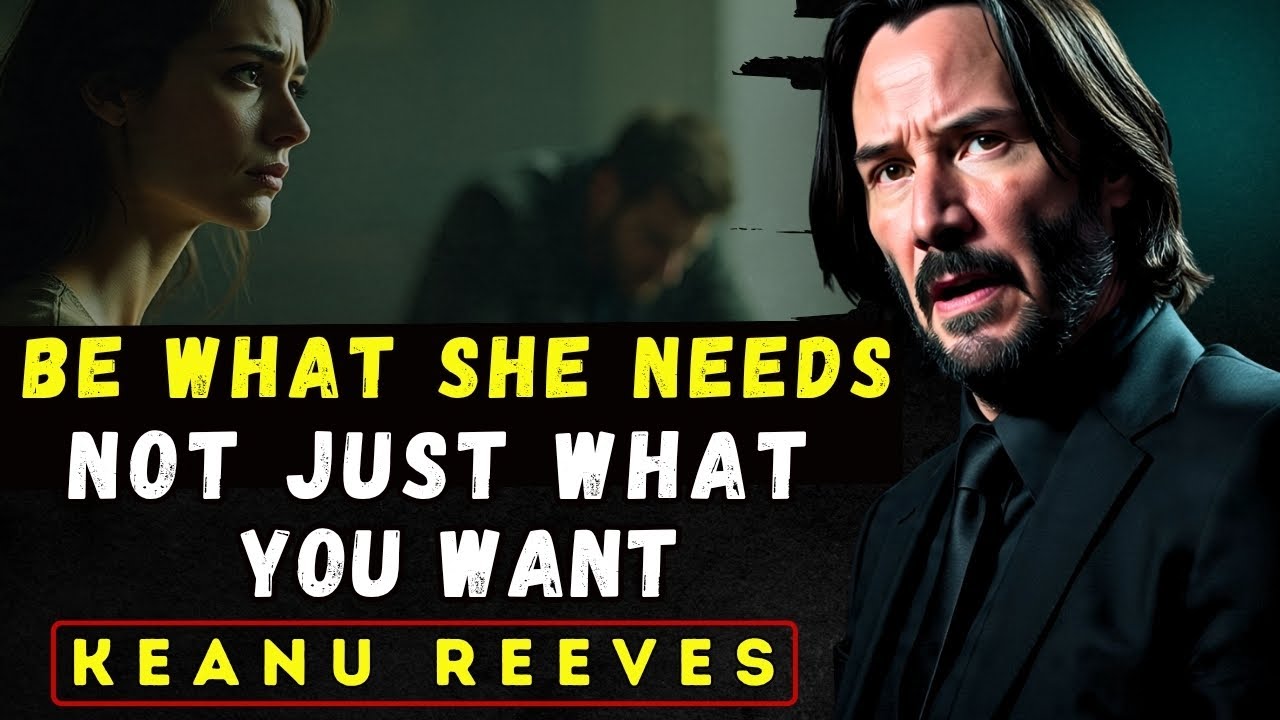 She Can’t Be Everything If You’re Not Enough – Keanu Reeves Relationship Advice