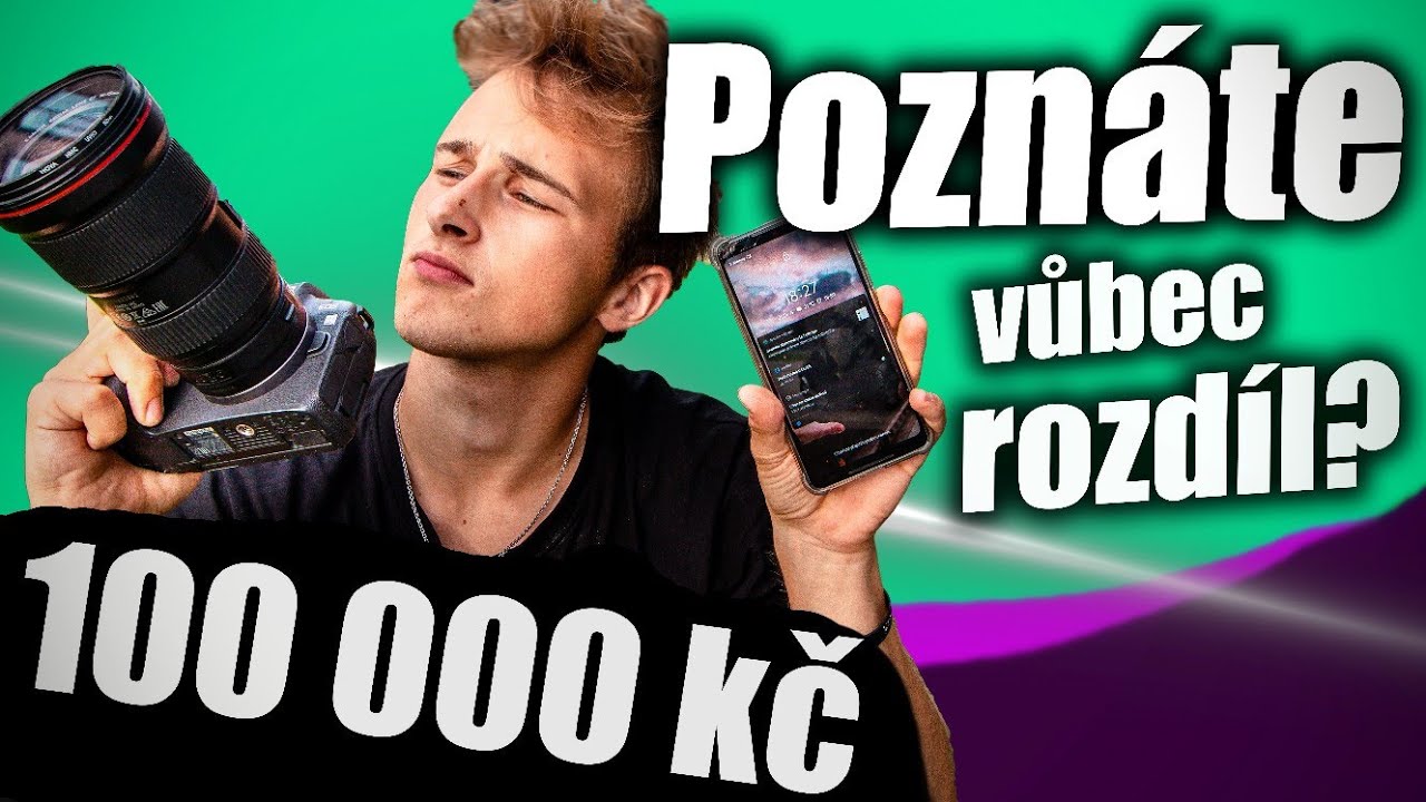 MOBIL VS FOŤÁK ZA 100 000 Kč