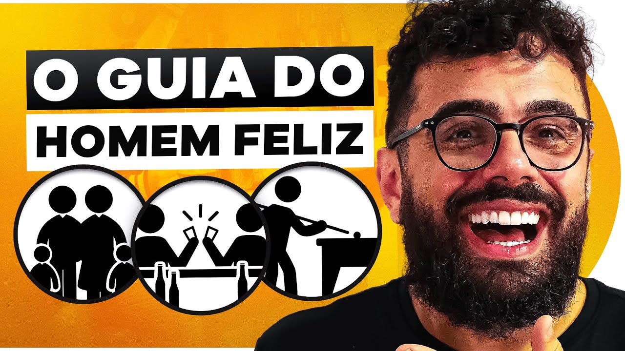 COMO SER UM HOMEM FELIZ (em 6 passos simples) | CONVERSAS DIFÍCEIS 075
