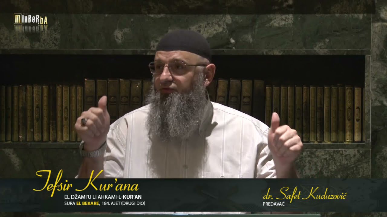 Prekid posta čovjeka koji kreće na put_dr. Safet Kuduzović