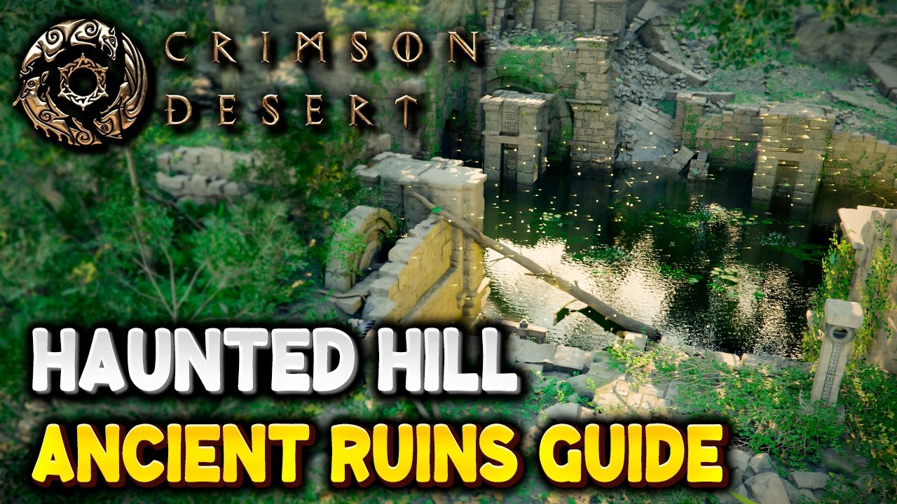Crimson Desert HAUNTED HILL RUINS Puzzle Solution (Ancient Ruins Guide)