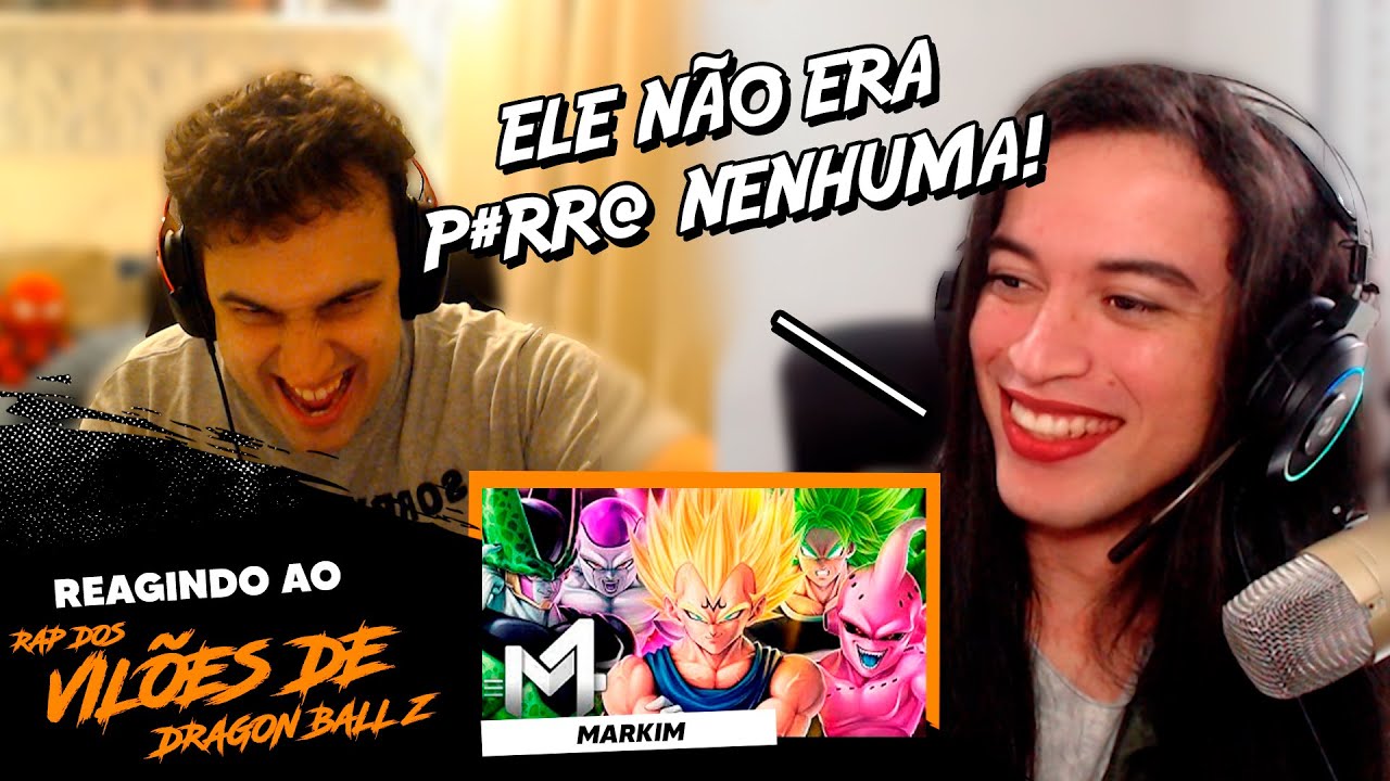 NÓIS REAGE A VILÕES (DRAGON BALL Z) - PODER | M4rkim
