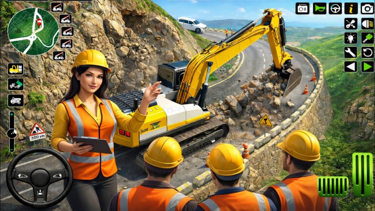 New City Road Construction Simulator game - Construction Game - Android Gameplay.