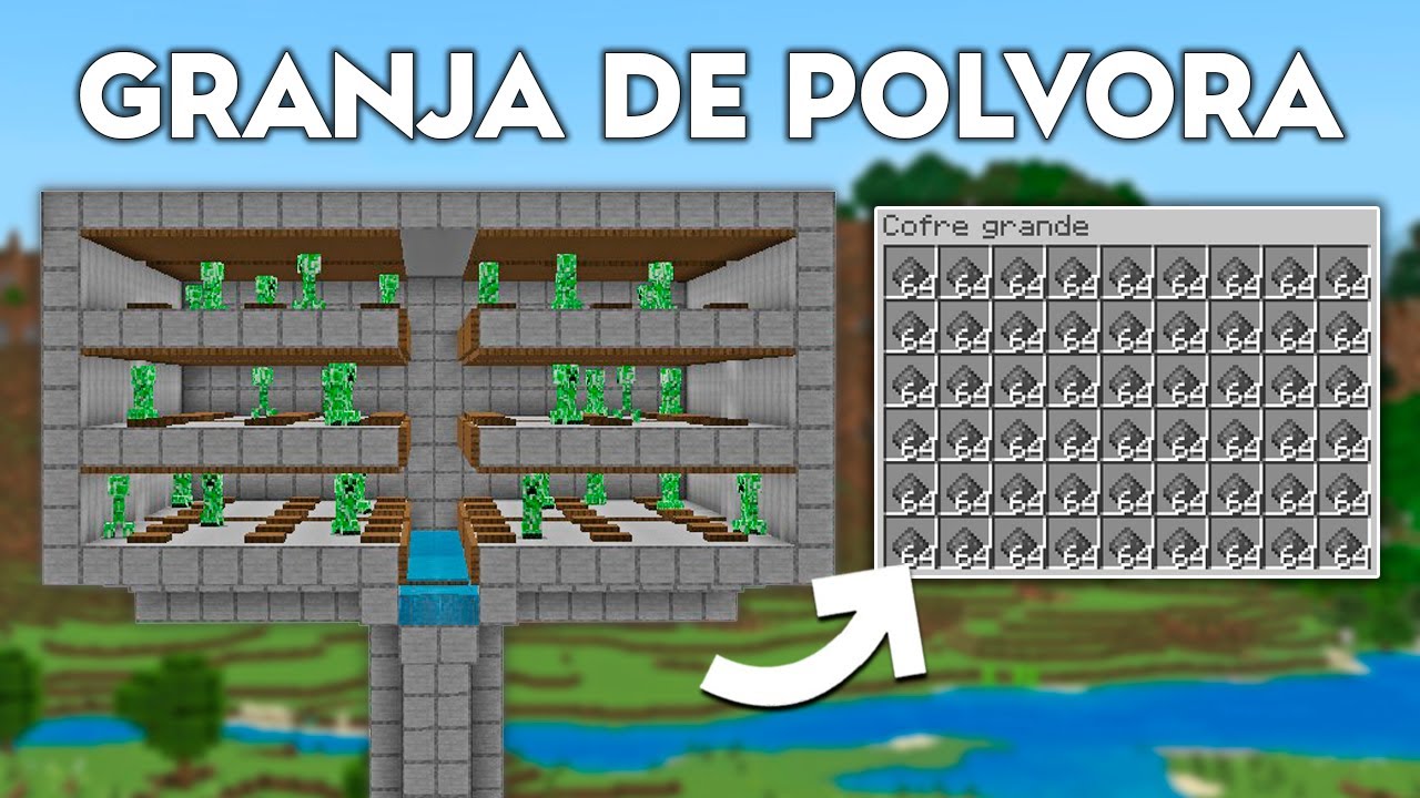 Granja de Creepers M&aacute;s F&aacute;cil en Minecraft Bedrock 1.21.51