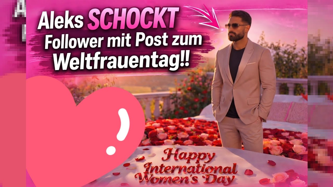Aleks SCHOCKT Follower mit Post zum Weltfrauentag!! Aleks Petrovic kassiert NÄCHSTEN SH-STORM!!