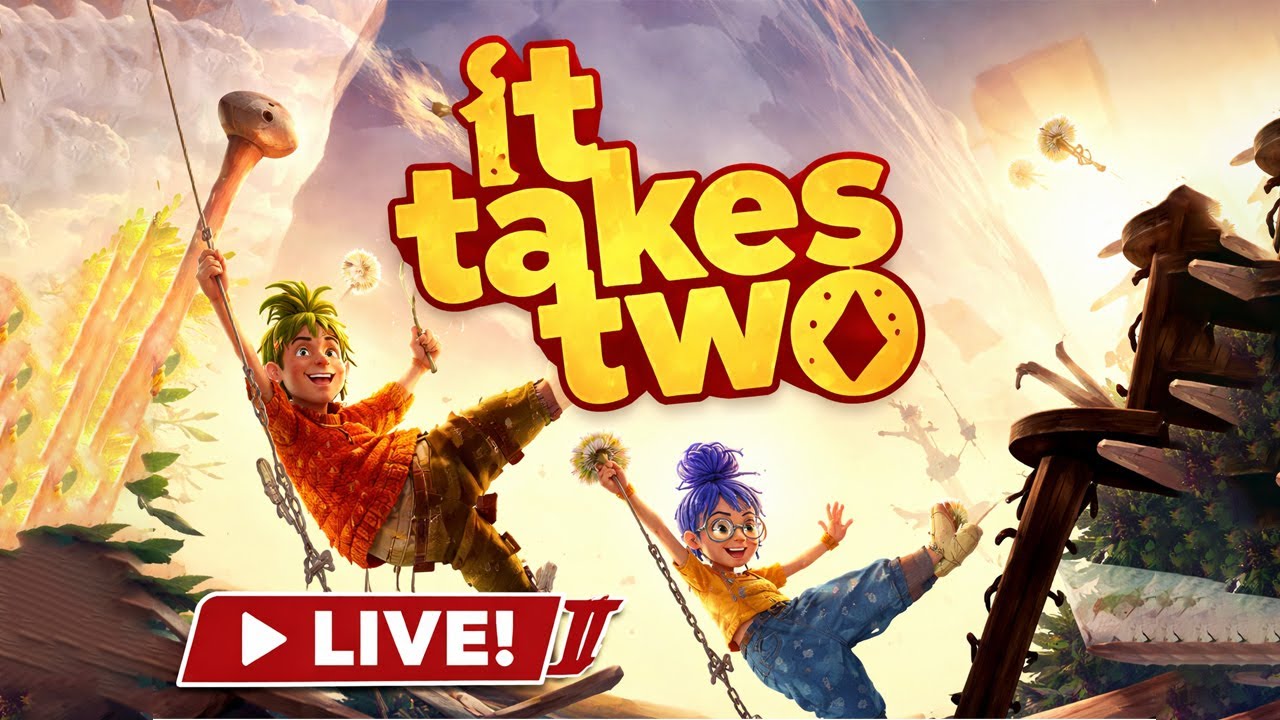 It Takes Two #1|Crazy CO-OP Adventure Begins !