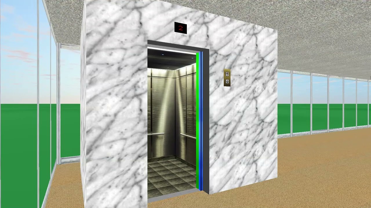 #363 Symulator Skyscrapersim: Elevator Museum - slow elevators