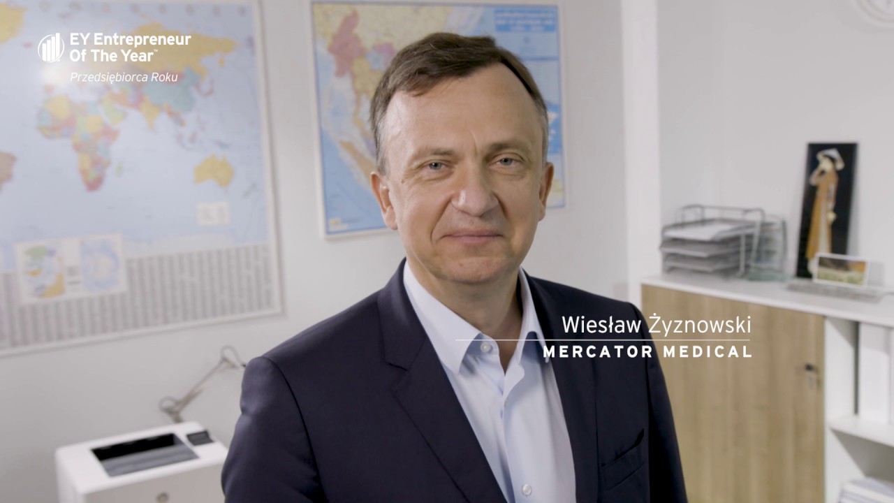 Konkurs EY Przedsiębiorca Roku 2018 - Mercator Medical - Wiesław Żyznowski