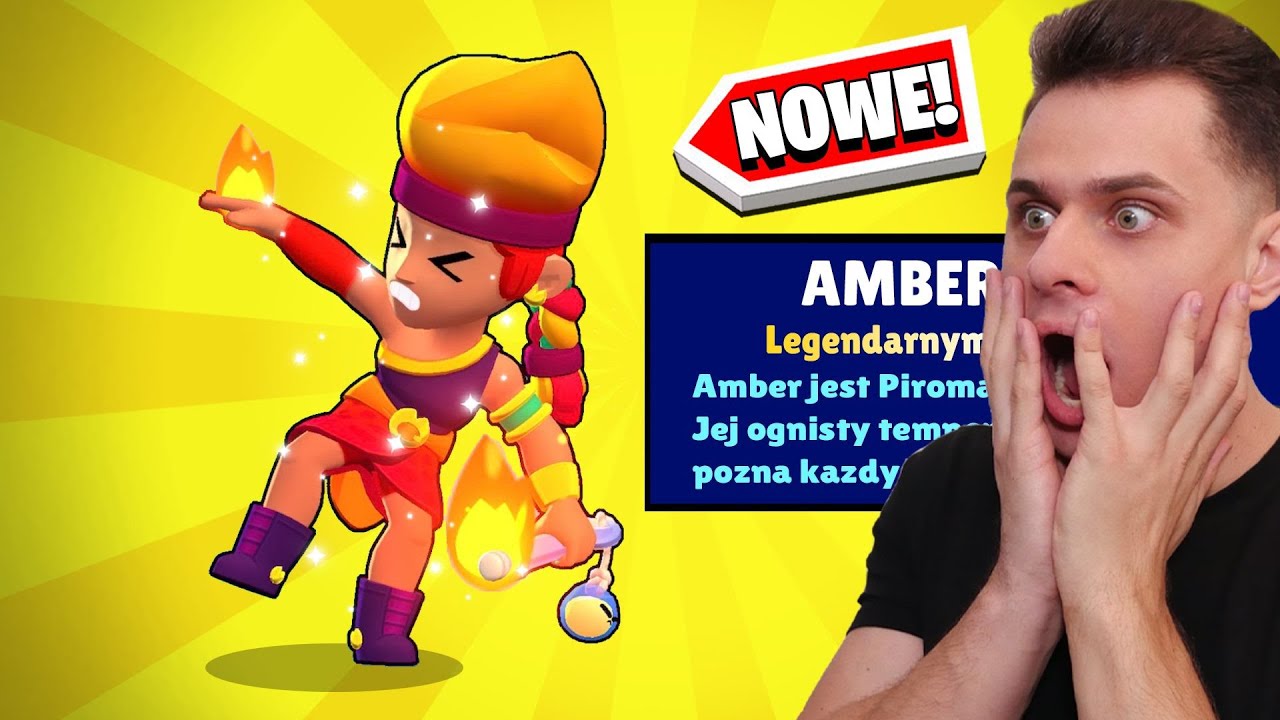 Odblokowałem AMBER Sam! Ale, Ale Duży PORTFEL MAM XDDD! Brawl Stars