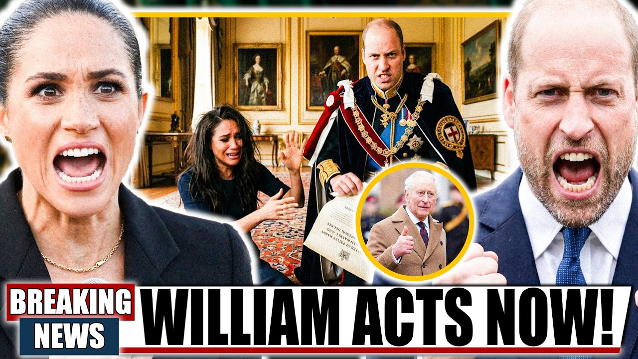 WILLIAM Overrides MEGHAN, Erases Royal Title! KING CHARLES Confirms The Sussex Breach Is FINAL