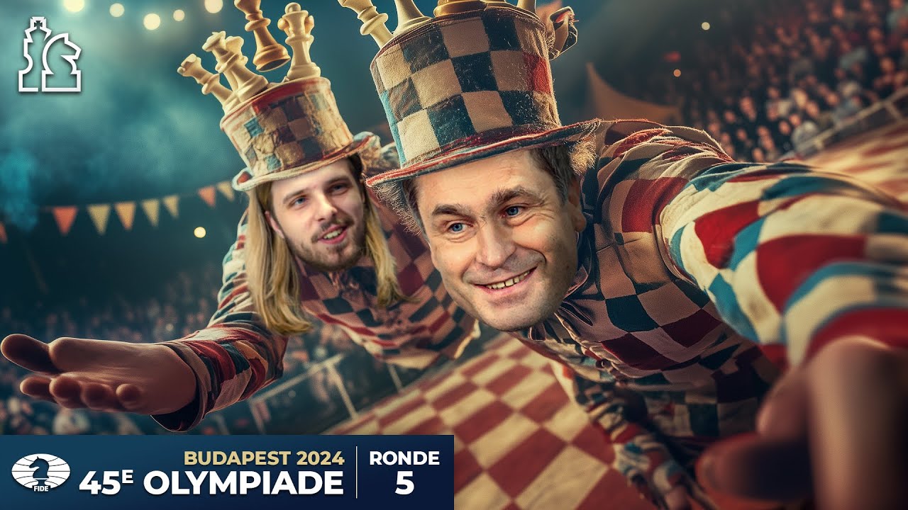 LA FOLLE PARTIE entre Ivanchuk et Rapport aux Olympiades d'échecs