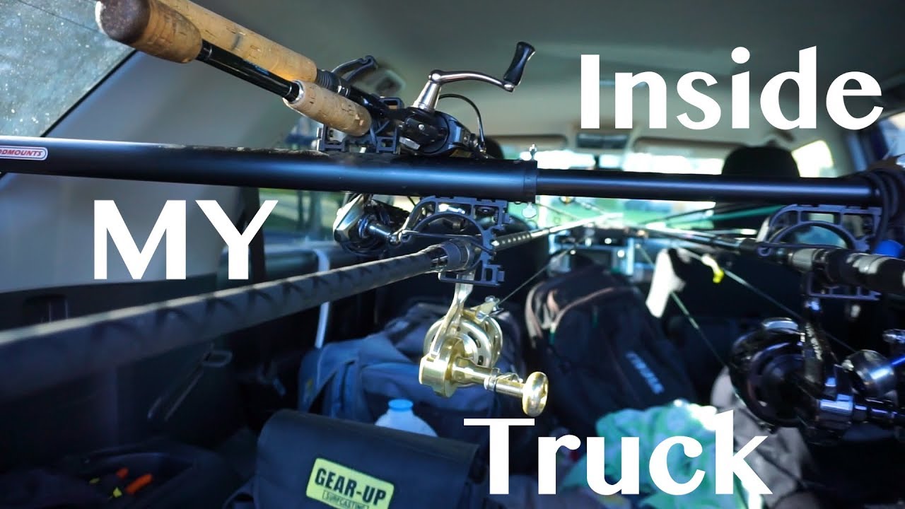 Inside MY Truck - How I'm Rigged For Surf Fishing