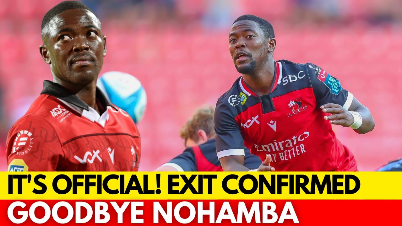 🚨The Lions Lose Another One! Sanele Nohamba Signs a Deal and Is Packing His Bags! | SPRINGBOKS NEWS