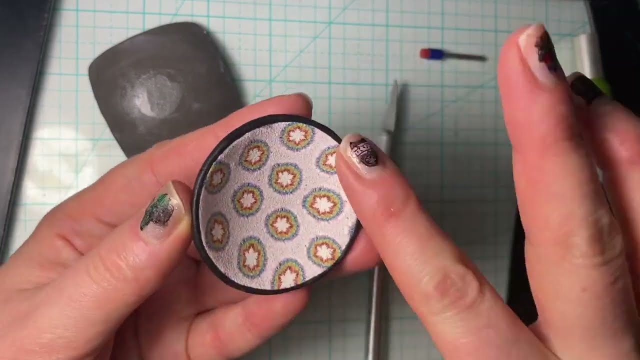 How I Make Trinket Dishes With Polymer Clay Cane Work