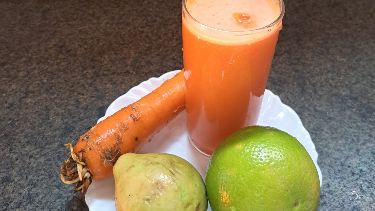 O melhor suco de goiaba, laranja e cenoura veja os benefícios a sua saúde # vidareal