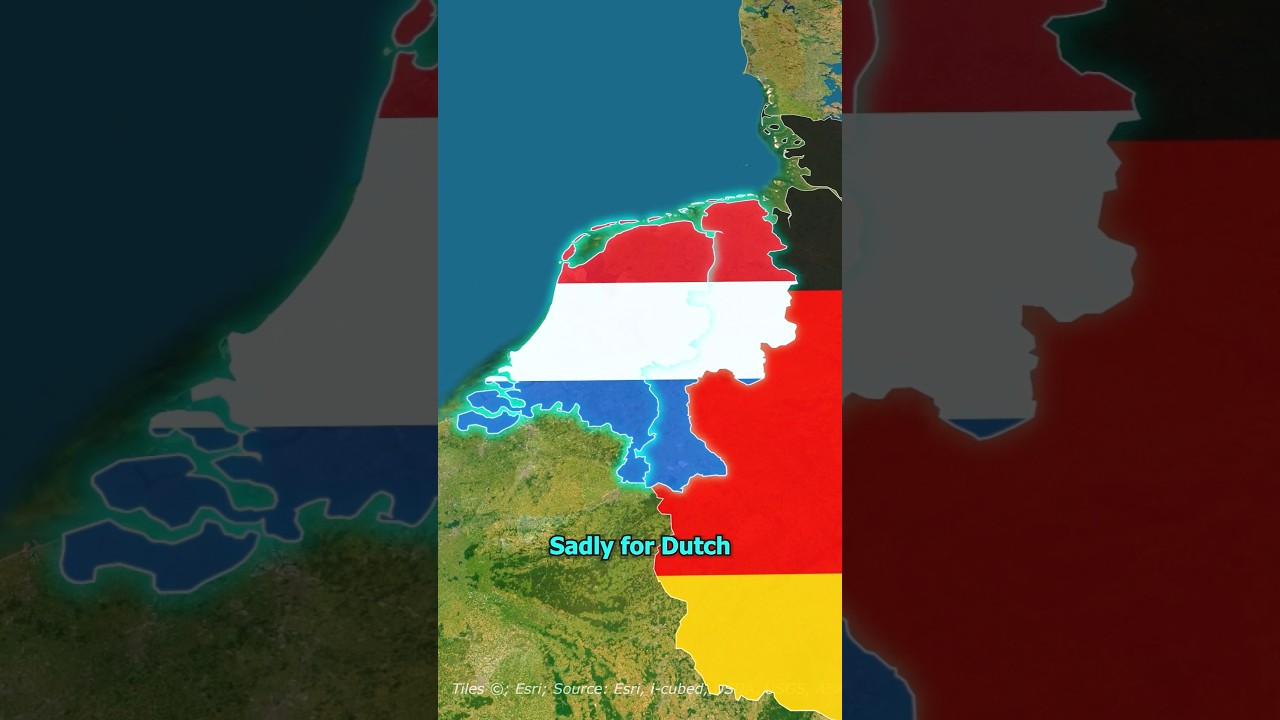 Нидерланды чуть не аннексировали часть Германии 🇳🇱🤔