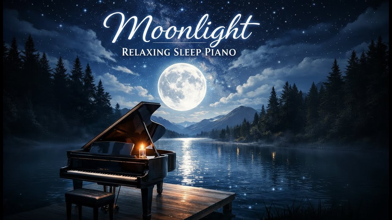 Relaxing Piano Music For Deep Sleep 🌙 Calm Night