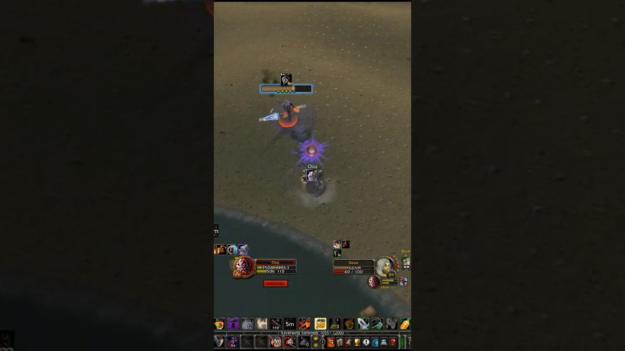 dwarf rogue vs thunderfury orc warrior #wpvp #1v1 #wow  #pvp #worldofwarcraft #classicwow #rogue
