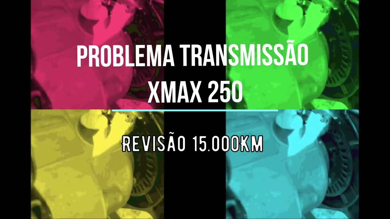 XMAX 250 Decepção Revisão 15.000km