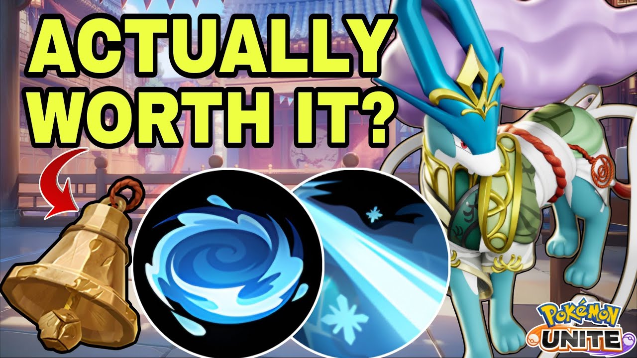 Is VANGUARD BELL Actually Good on Tank SUICUNE?! | Pokemon Unite