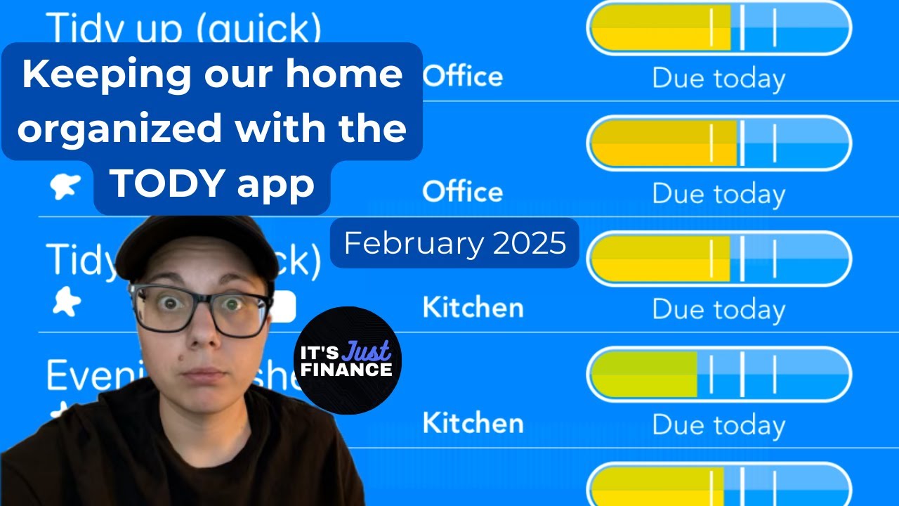 Using the TODY app to keep our home organized