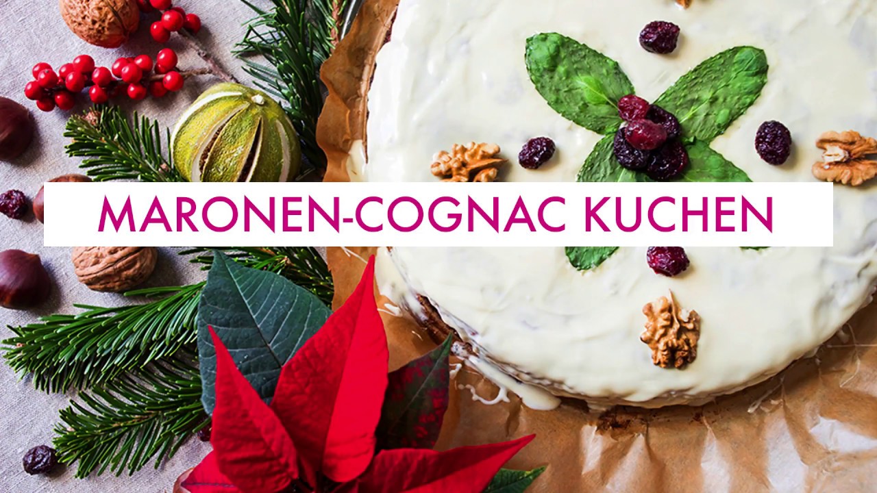 Maronen Cognac Kuchen 1080